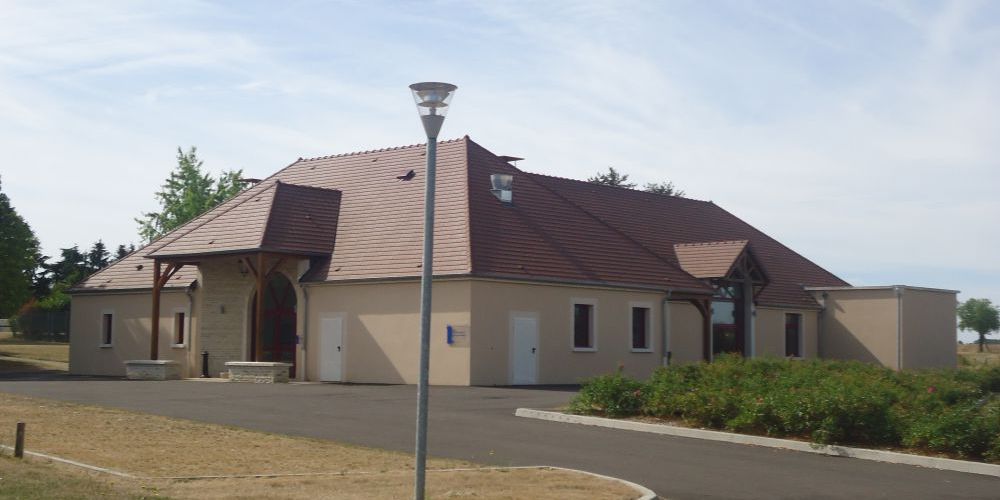 Construction de la salle des fêtes de Nitry