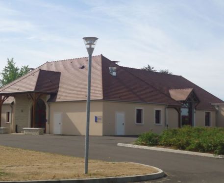 Construction de la salle des fêtes de Nitry