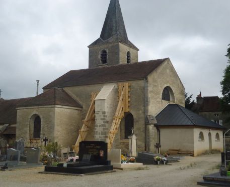 Réfection des contreforts de l’église d’Aisy sur Armançon