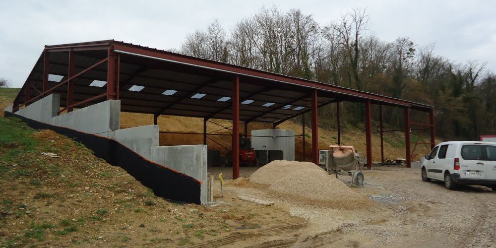 Construction d’un hangar Viticole à Chichée