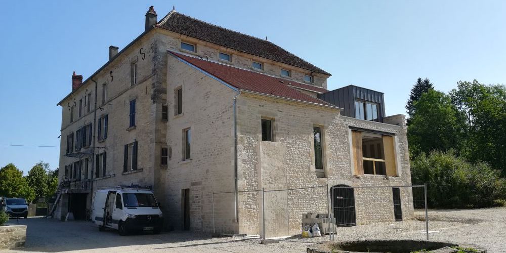 Ancy-le-Franc - Réhabilitation de la salle annexe du moulin et du restaurant