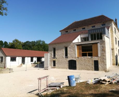 Ancy-le-Franc - Réhabilitation de la salle annexe du moulin et du restaurant