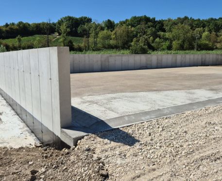 Réalisation d’une  aire à Marcs 