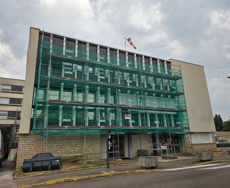 Hôpital de Tonnerre - Réparation de façades en béton